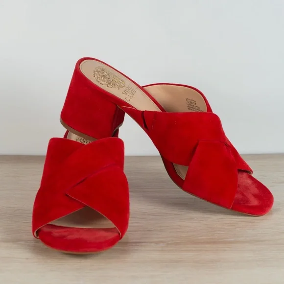 Vince Camuto Stania Suede Sandals - Picture 10 of 16